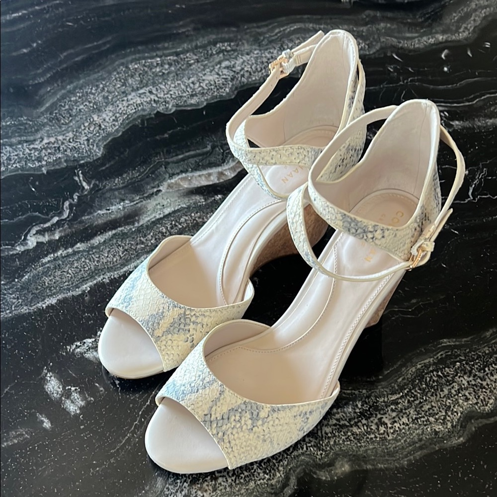 Cole Haan Grand 360 Snake Print Wedge, size 8 NWOT - Picture 5 of 5
